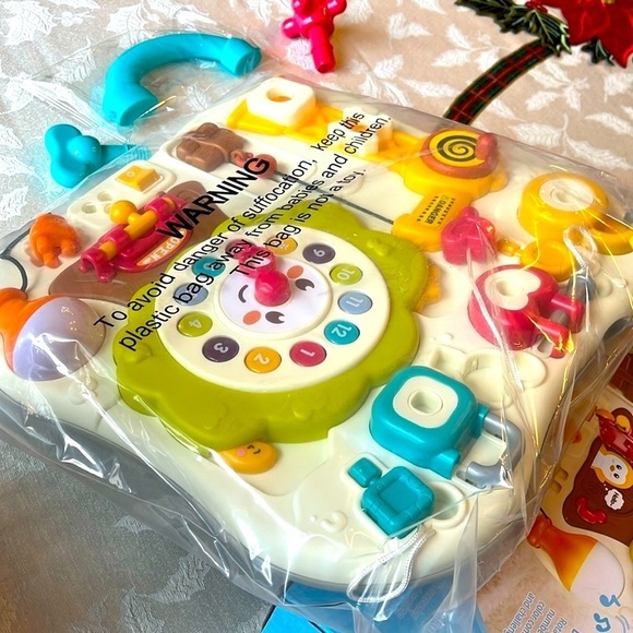 Brand New Exploration Busy Board Montessori Colorful Travel Toddler Sensory Toy - Picture 4 of 16